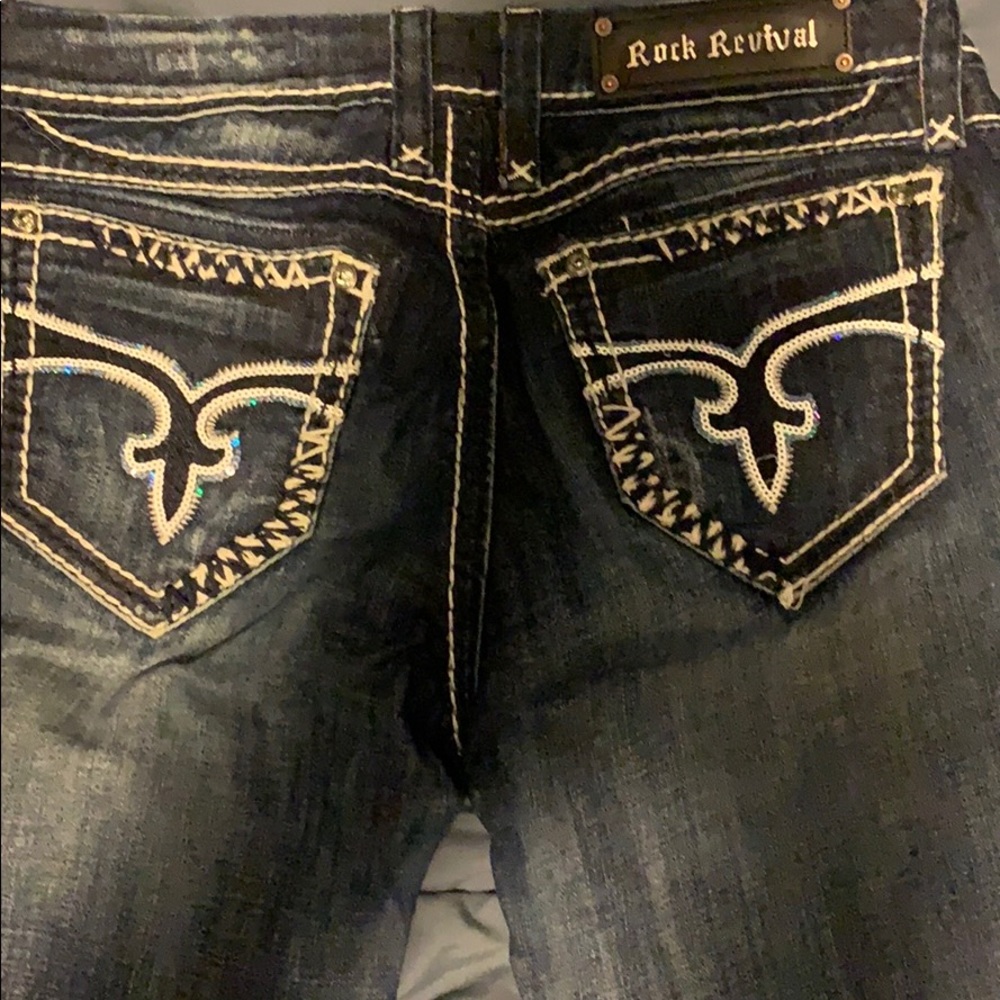 Rock revival jeans 28x 33 or 34 from The Buckle